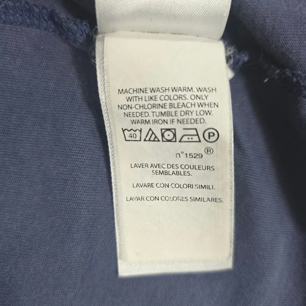 Polo Ralph Lauren Lightweight Jersey Hoodie Blue Small Mens Classic Pony